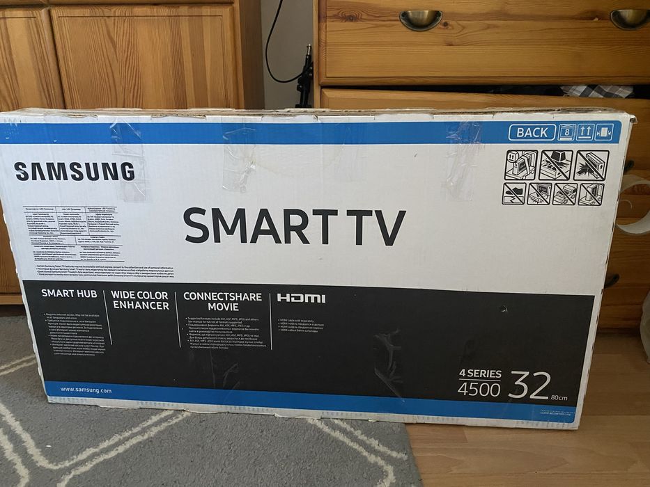 Смарт  телевізор SAMSUNG донор, пошкоджена матриця