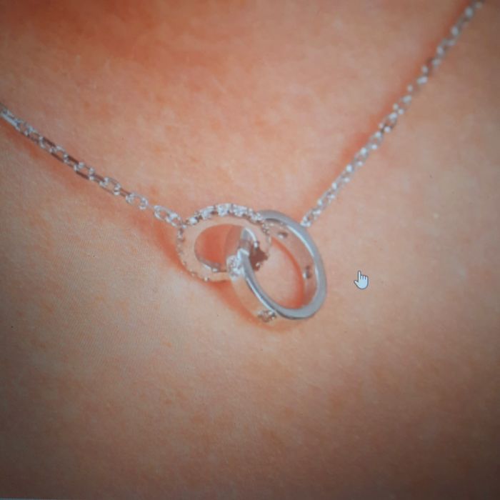 Колье желтое золото с бриллиантами SOVA 2.04гр новое