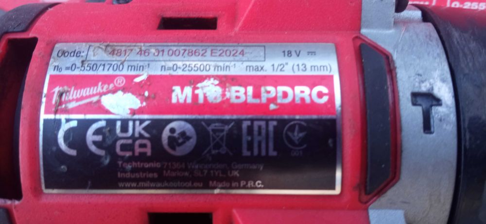 Milwaukee 18v 4Ah 60Nm Wkrętarka z udarem M18 BLPDRC