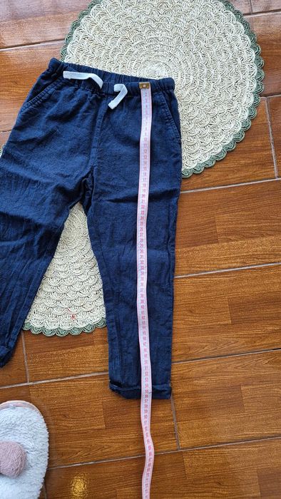 Штани льняні next р. 98-104 р 3-4 брюки льняні zara