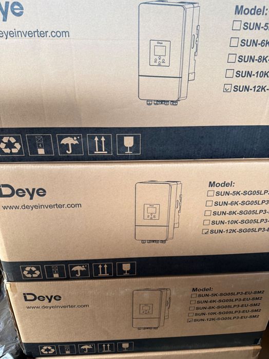 Гібридний інвертор Deye SUN-8K-SG05LP1-EU 8kW, 1Ф, 48V