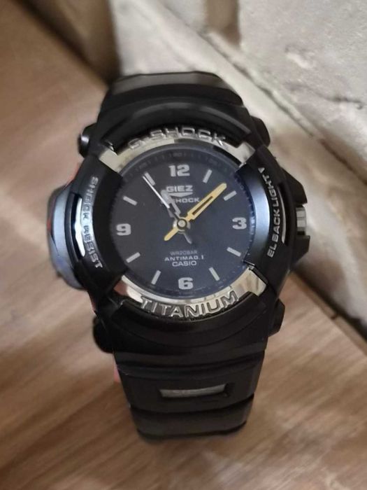 Мужские кварцевые часы CASIO G-SHOCK GIEZ Titanium, под ремонт