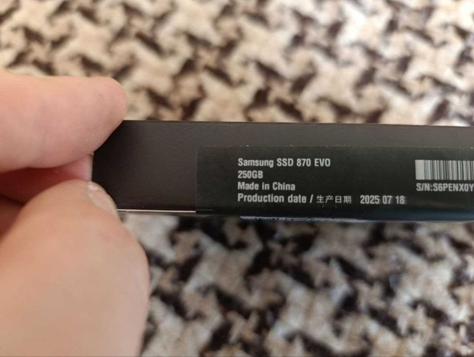 Samsung SSD 870 EVO 250Gb