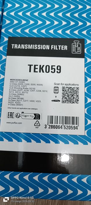 Sprzedam miskę do skrzyni biegów Mercedes Benz klasa C W205 lift