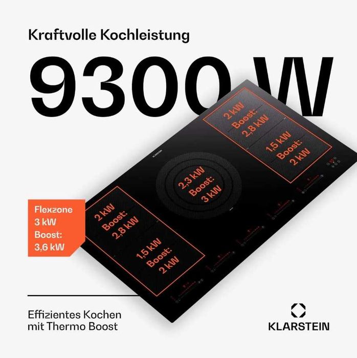 Індукційна плита Klarstein Masterster 90 Flex Индукционная плита