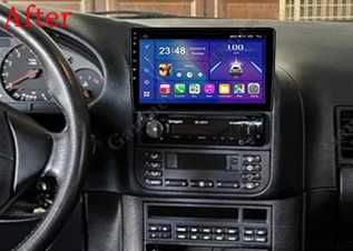 (NOVO) Rádio 2DIN 9" BMW E36 • Android [4+64GB] • 320 318 Serie 3