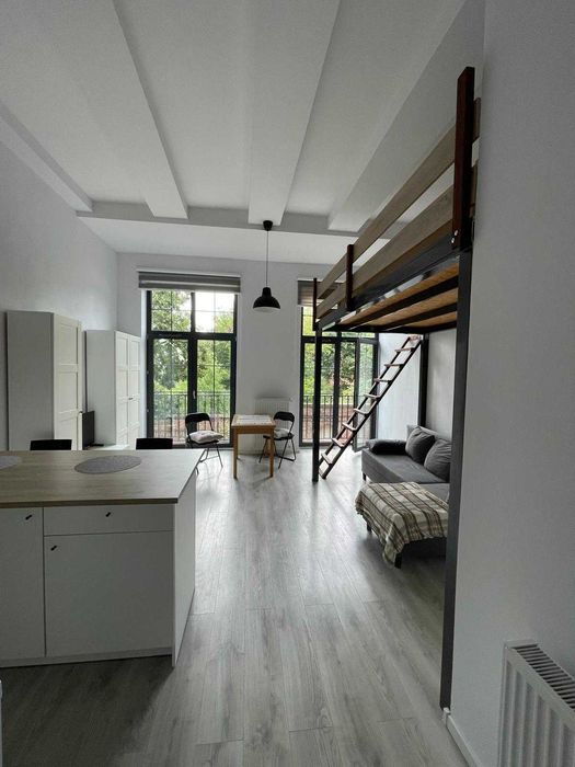 Loft w centrum Bydgoszczy (Okole) - kawalerka, 30,5 m2, I piętro