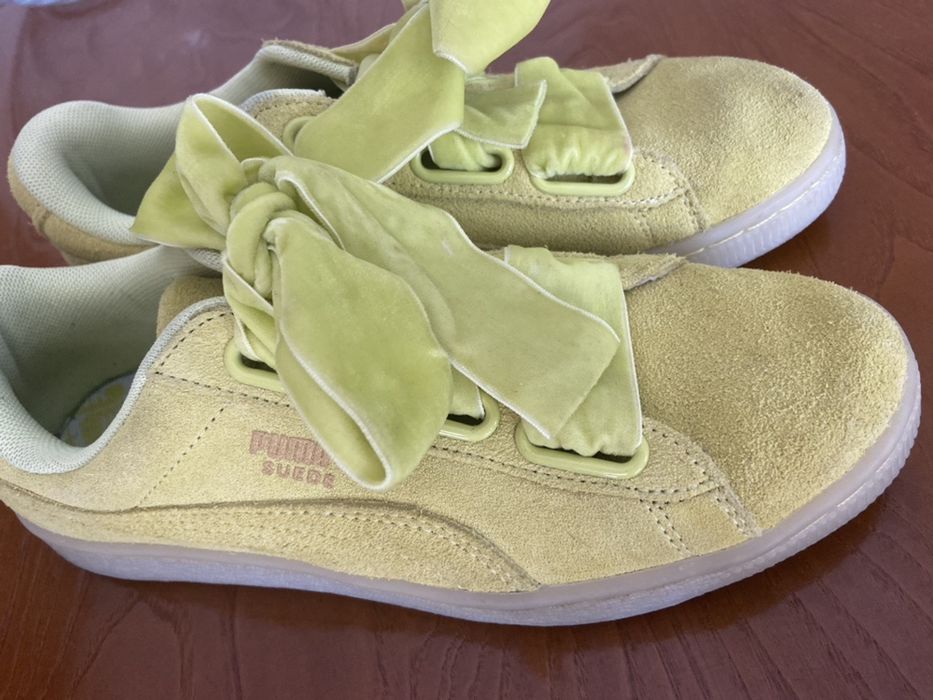 Puma SUEDE yellow - Originais