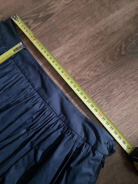 Emporio Armani granatowa  spódnica damska z kieszeniami 42 /XL