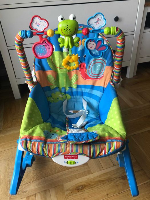 Leżaczek, bujaczek Fisher Price