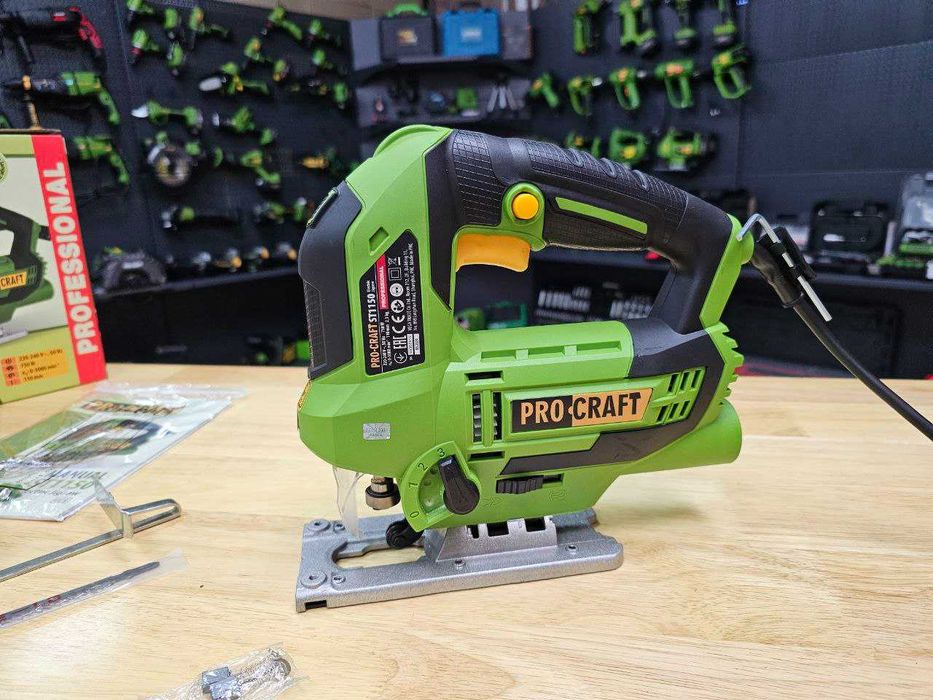 Лобзик Электролобзик ProCraft ST1150 Лазер Подсветка Медная Обмотка