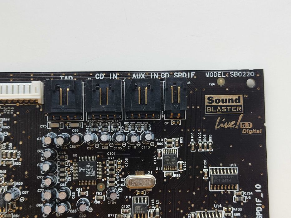 Ретро звуковая карта Creative Sound Blaster Live 5.1 (Model: SB0220)