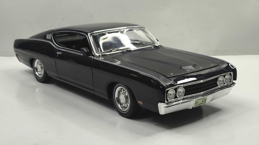 Модель Ford Torino Talladega, Maisto, Thailand, Dark Blue масштаб 1:18