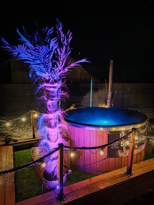 Mobilne Jacuzzi Mobilna Bania Balia Na przyczepce Relax Time