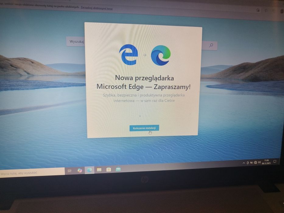 HP ProBook 16GB, dysk SSD, i-5, monitor 17