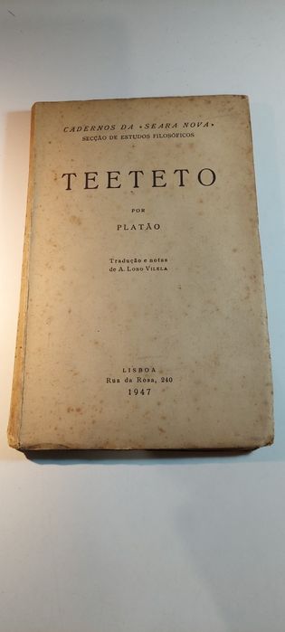 Teeteto - Platão (1947)