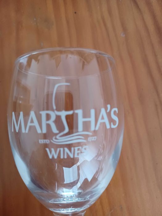Conjunto de 2 copos "Martha's Wine"