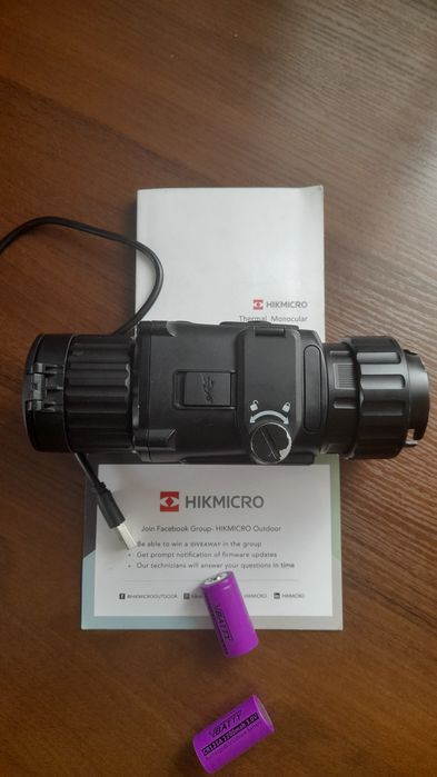 Теплонасадка монокуляр HikMicro Thunder  TE19C