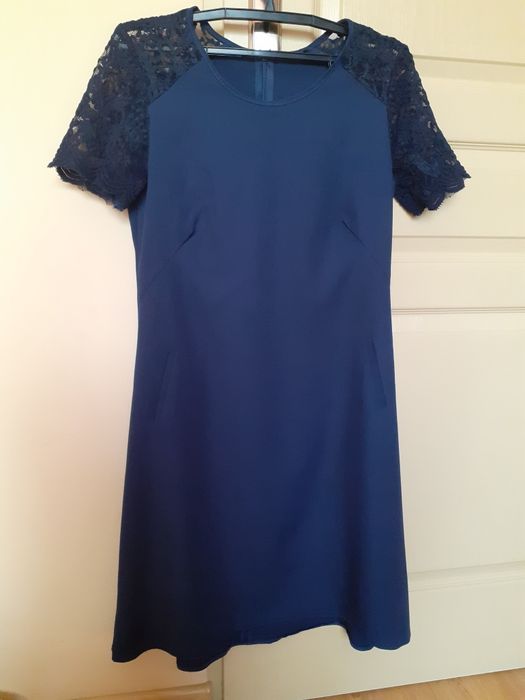 Sukienka granatowa S 36 Polska