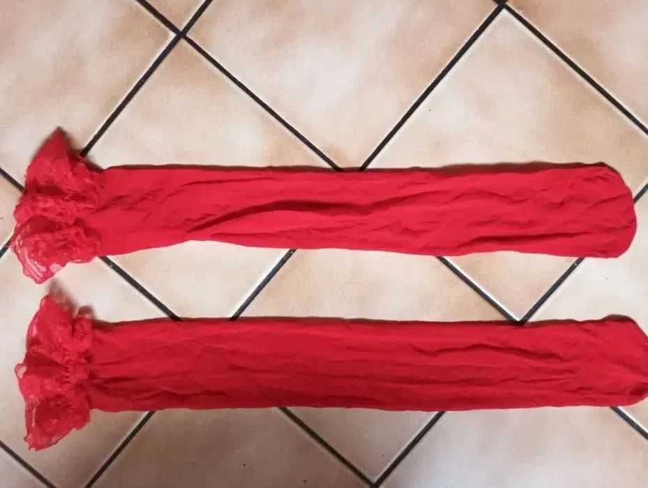 Używane Pończochy Samonośne 3 Pary