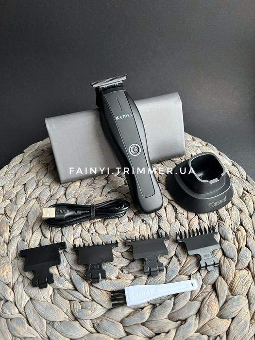 ‼️РОЗПРОДАЖ‼️Тример Kemei EasyCut для стрижки бороди голови окантовки
