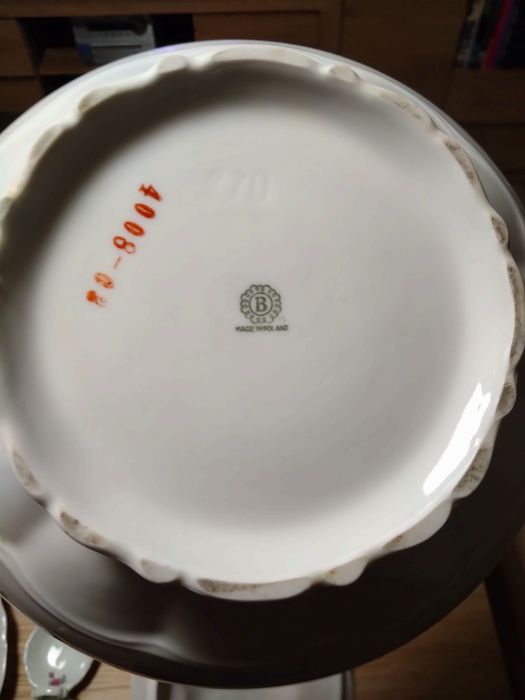 Komplet porcelany Bogucice PRL