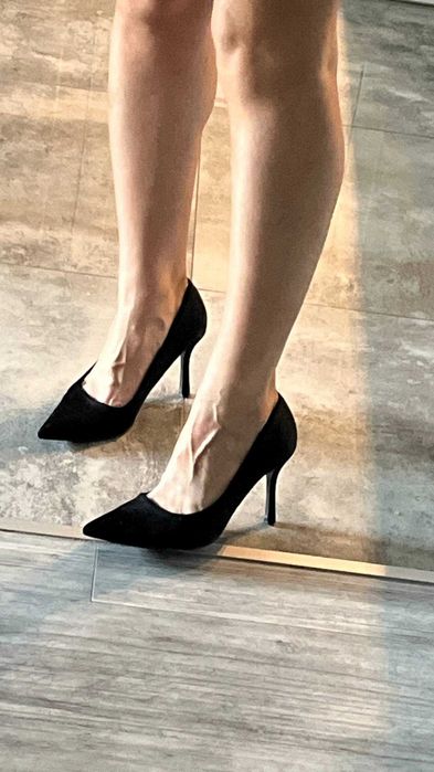 Buty damskie na obcasie