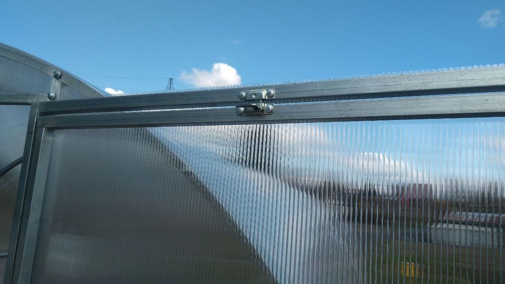 Szklarnia z poliwęglanu Tunel 2,4x2-12m profile 20x20 POLIWĘGLAN 3-6mm