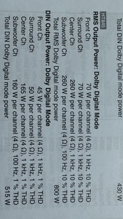 Kino domowe PANASONIC SA-HT845