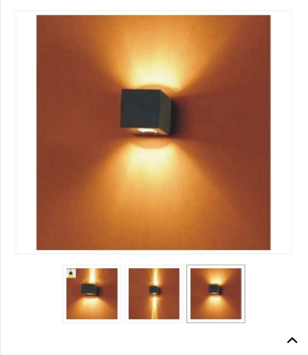 2 Novos apliques luz parede