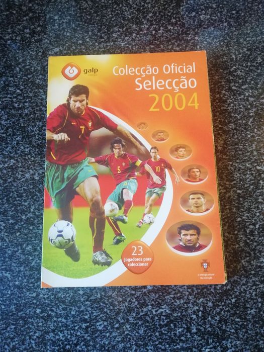 caderneta Portugal Euro 2004 completa