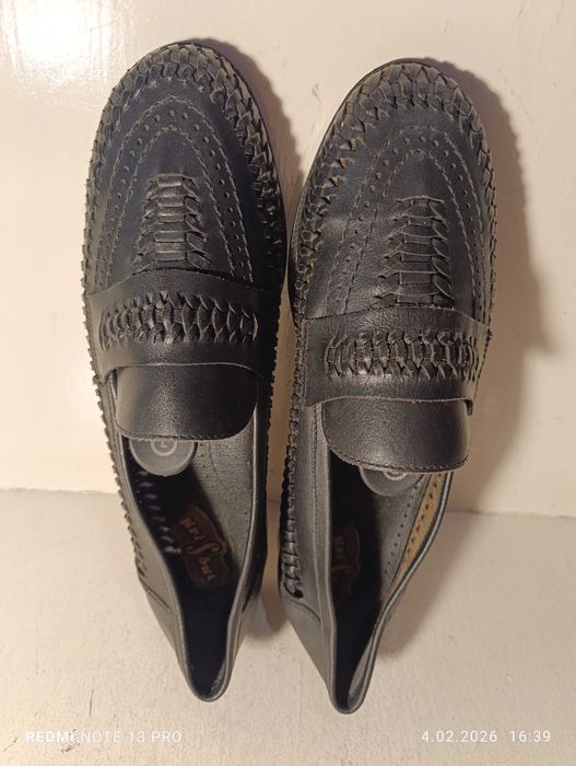 mokasyny skórzane męskie Krisbut