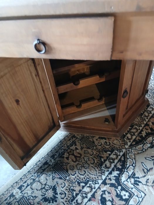 Mesa de jogo rustica