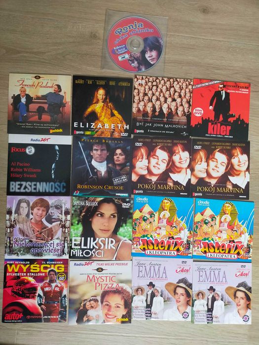 Zestaw 14 filmów DVD