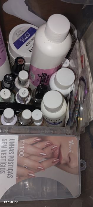 Broca + Material para Unhas