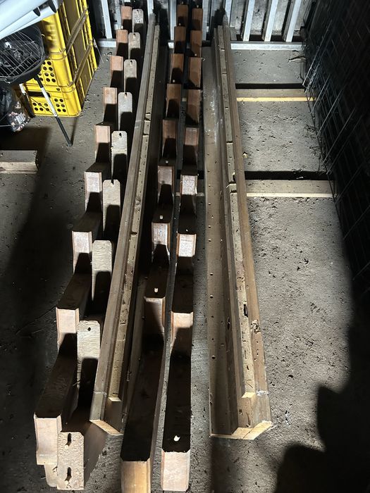 Stopnie dębowe wangi z demontażu