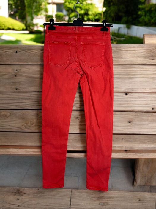Acne Studios Skin 5 Orange Dye roz. W27 L32 damskie dżinsy