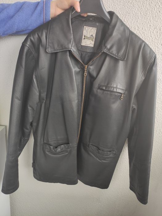 Casaco de pele verdadeira