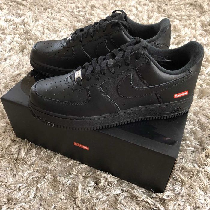 Nike Air Force 1 Low Supreme Black-Rozmiar 44