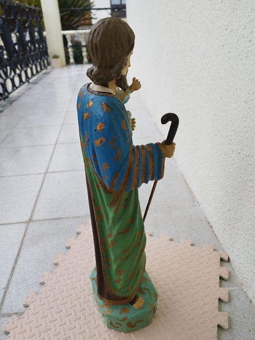 São José antigo de madeira