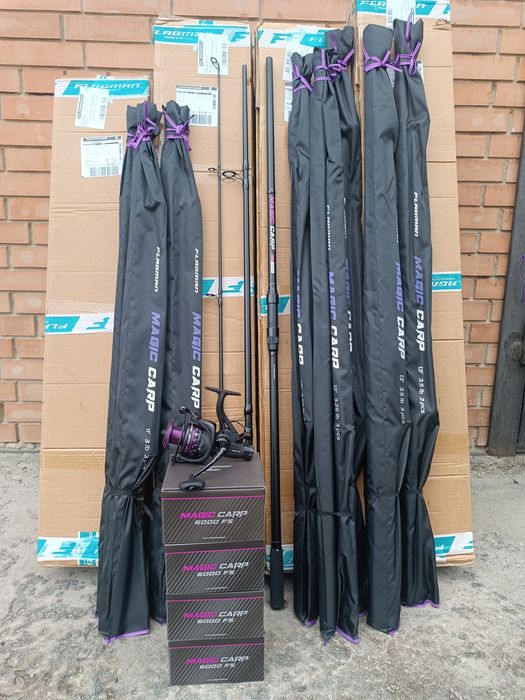 Акція. Хіт продажу. Карповик Flagman Magic Carp+катушка Flagman 6000