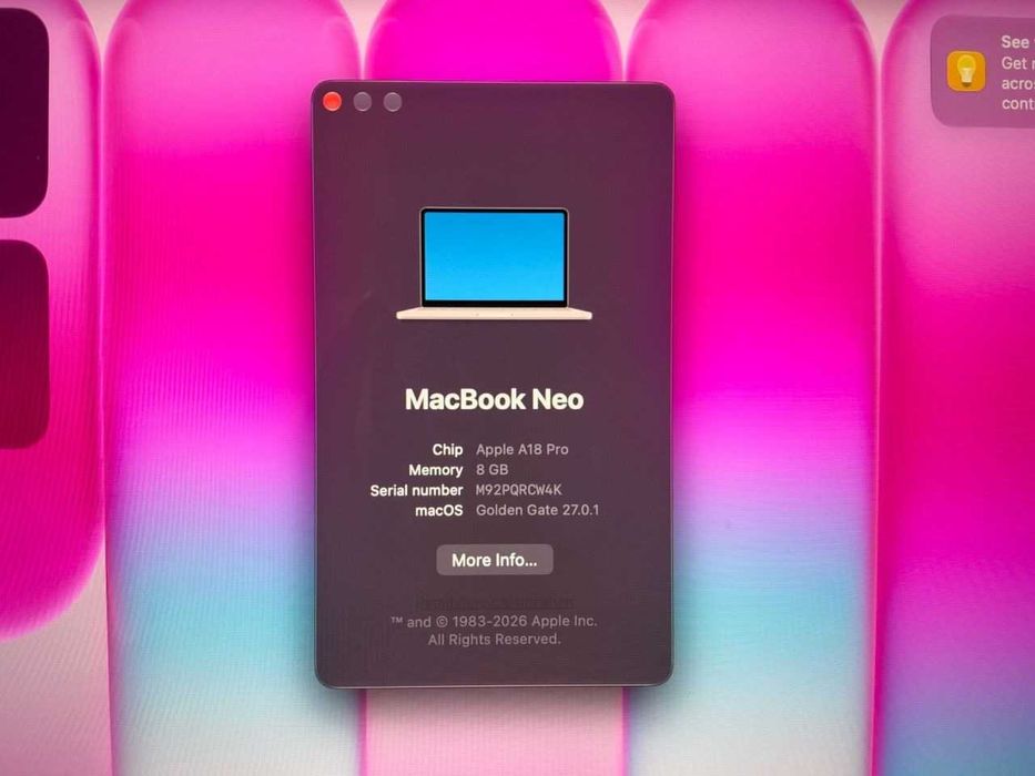 Apple MacBook Neo 13" A18 Pro
