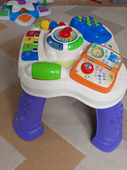 Stolik stoliczek edukacyjny vtech manipulacyjny sensoryczny montessori