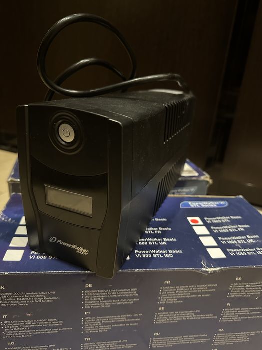 (ДБЖ) PowerWalker Basic VI 1000 STL