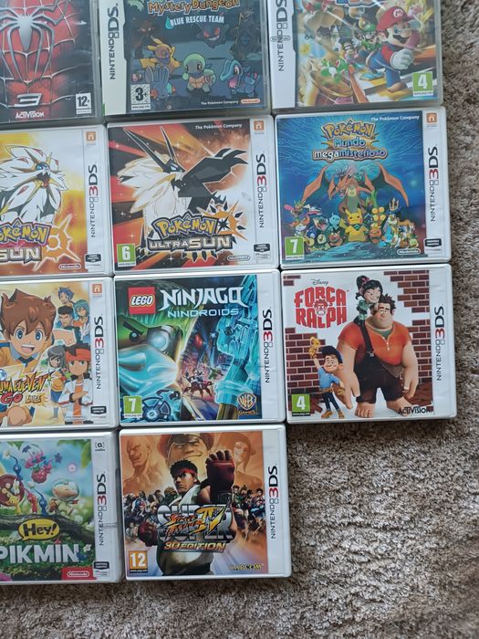 Jogos Nintendo DS e 3DS