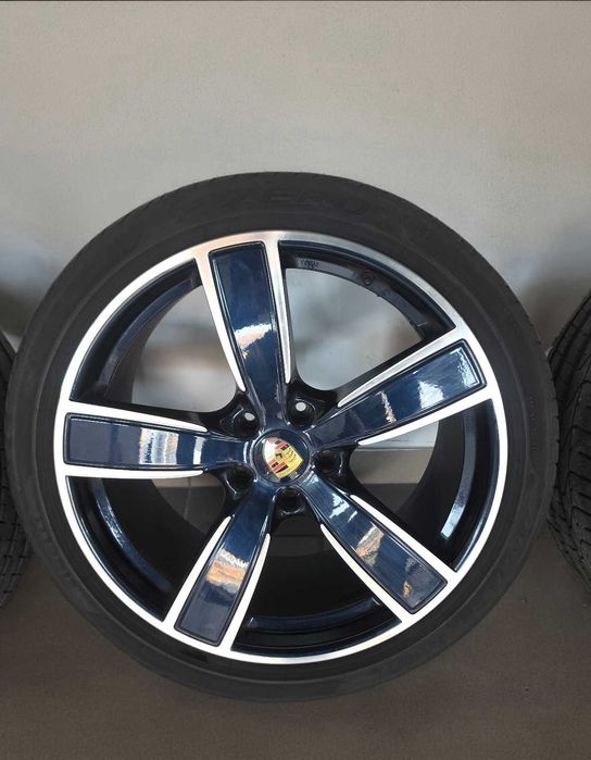 Oryginalne Felgi 22" PORSCHE 9Y0601025 stan bardzo dobry + opony letnie GRATIS