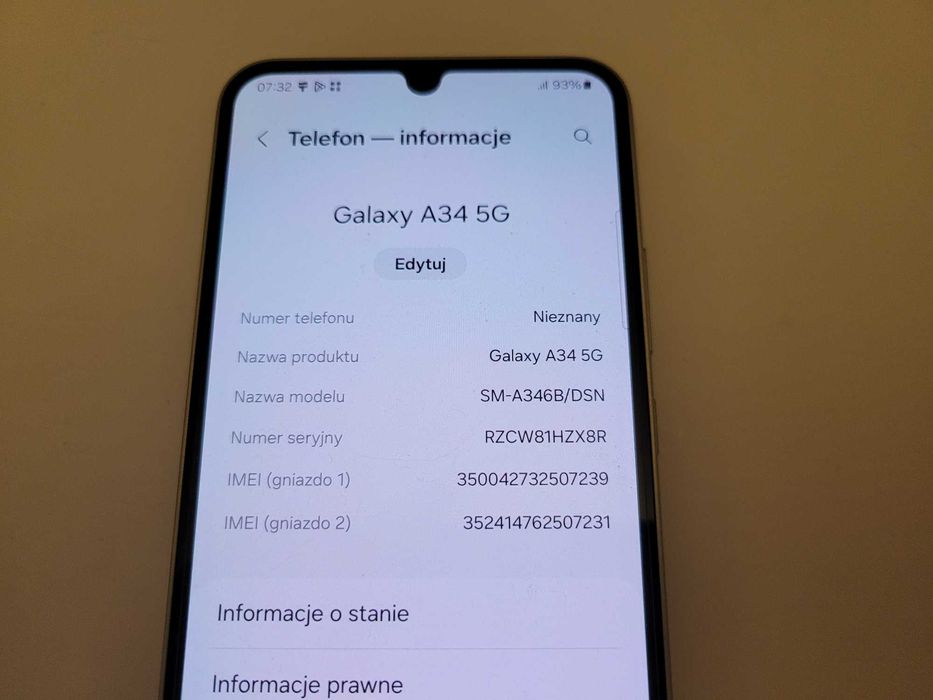 Smartfon Samsung Galaxy A34 5G