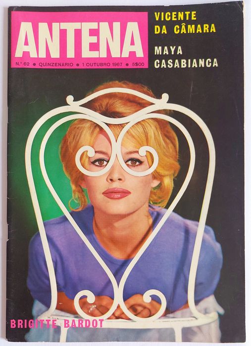 Revista ANTENA # 62 - Brigitte BARDOT