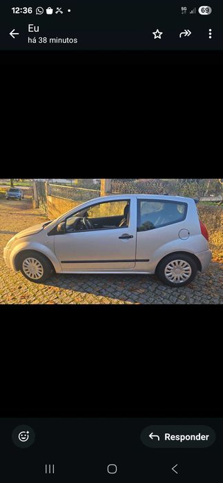 Cintroem C2 ano 2008 gasolina 105.000 km