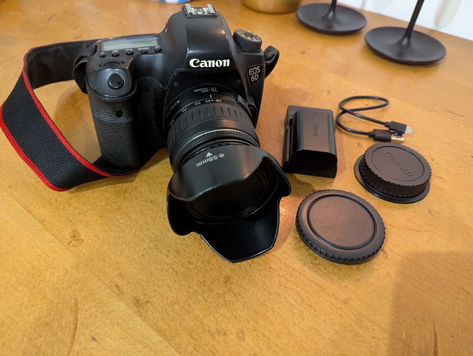 Canon EOS 6D plus obiektyw 28-105